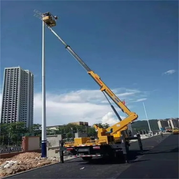 景德镇珠山维修路灯的曲臂升降车出租