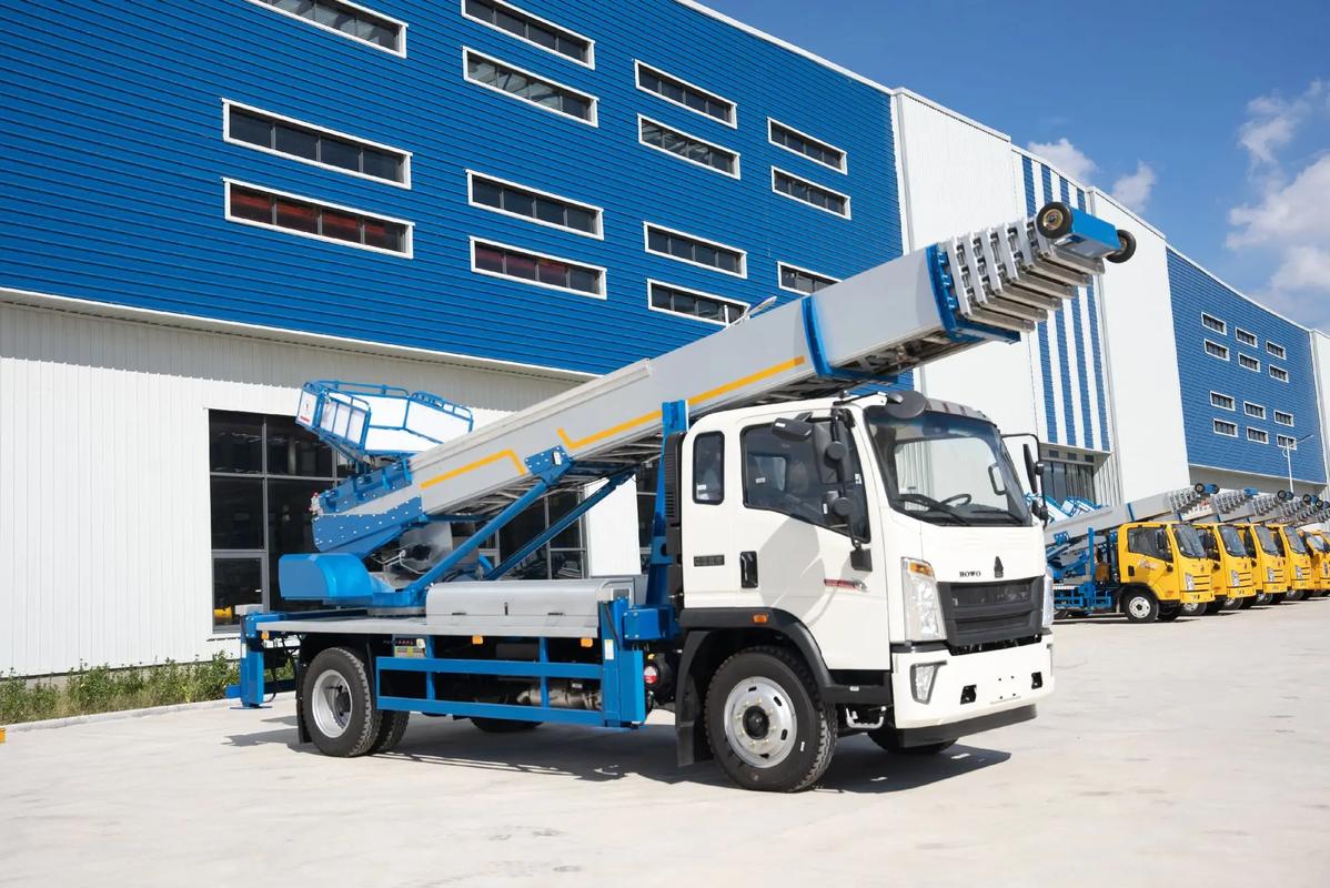 景德镇珠山出租云梯车高空作业车 建筑垃圾搬运